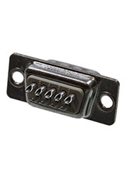 4-1393483-7, разъем Dsub DB9 штекер 9 контактов серия AMPLIMITE HD-20