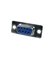 DB-9F, гнездо D-SUB 9 pin пайка на кабель (100-09SCBNS)