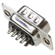 DB-9M, вилка D-SUB 9 контактов (DS1033-09M)