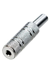 1-085 (NP-322), гнездо аудио 3.5мм стерео металл на кабель