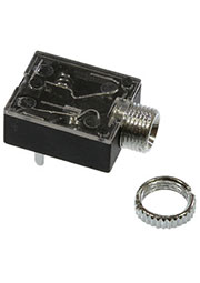 ST-214C, гнездо стерео 3.5мм 5 контактов