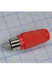 RCA 4001 R(4007), Штекер RCA красный