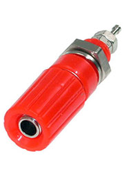 BP-119-R-DB, гнездо на панель красное