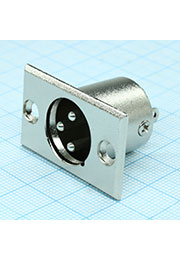 MC-402-3P-EN-EG, Штекер XLR