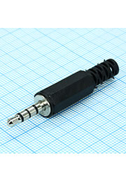 NP-112-EN-HY, Стерео шт. 3.5 мм 4 конт