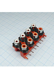 RS-813-01, RCA_8 гнёзд на плату