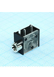 ST-215N-04-NB, Стерео гн. 3.5 мм