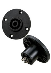 1-591, разъем speacon гнездо пластик на корпус круглый d=50мм