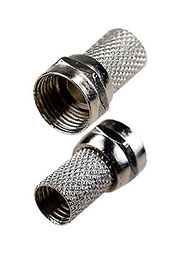 F-U6P (GF-810C), Разъем F, штекер, RG-6, вкручивающийся