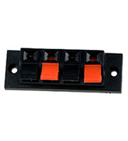 CH1-0402B, клеммник нажимной 4 контакта 24х70мм (аналог MPT-262)