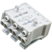 3-2834242-0, 3P BOTH&SNAPS&GRD,PUSH WIRE CONNE,W-MARK