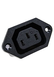 CH1-0460, евророзетка сетевая на корпус (аналог K2414)