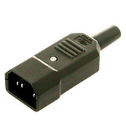 CH1-0463, евровилка сетевая на кабель (аналог K2416)