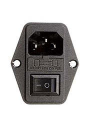 AC-014, сетевой разъем питания