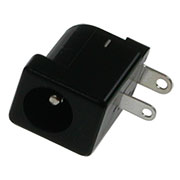 DS-201, Гнездо питания 2,1х5,5мм на плату