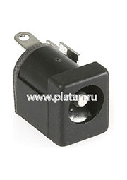 DS-216 (DC-013A), Гнездо питания 2,1х6,3мм на плату