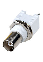 BNC-144, BNC разъем гнездо на плату пластик прямое, 05-3106