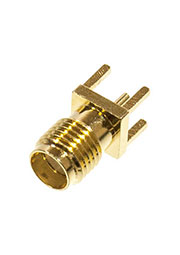 L-KLS1-SMA001, разъем прямой SMA гнездо на плату 50Ом