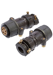 ШР20П5НШ10, розетка с неэкранированным патрубком на кабель (22г) приемка ОТК