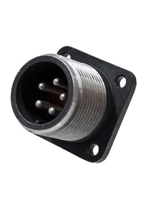 ШР20П5ЭШ10, розетка с экранир.патрубком на кабель (18-20г) приемка ОТК