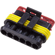 215000610175, Аналог 282090-1 SUPERSEAL1.51, розетка 6 контактов
