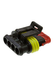 282088-1, SUPERSEAL1.51, розетка 4 контакта (Metri-Pack)