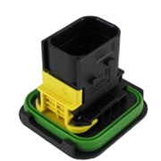 1-1564546-1, Автомобильный разъем, 2POS,TAB 5.8X0.8,TAB HSG,ASSY