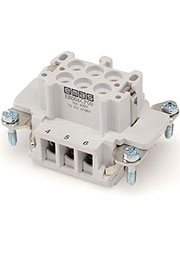EB006CP00, Гнездо 6 полюсов, 16А EBM06CP00