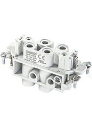 EB0812CP00, Гнездо, 8 полюсов, 80А; 4 полюса, 16А