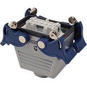 EBM10PU34, Розетка, 4-фиксатора 10 полюсов, 16А