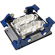 EBM612FM44, Вилка низкая, 4-фиксатора, 12 полюсов, 35А