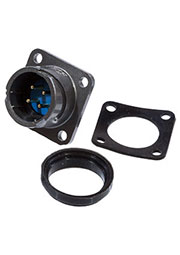 FQ18-4Z-6S, вилка на корпус герметичн. IP67 4 контакта 10А 500В