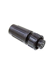 PY07-8T, розетка на кабель пластик. IP67 8 контактов 4А 250В