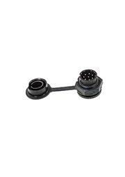 PY07-8ZY, вилка на корпус пластик. IP67 8 контактов 4А 250В
