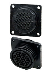 206306-3, CPC23-37, Корпус розетки фланц