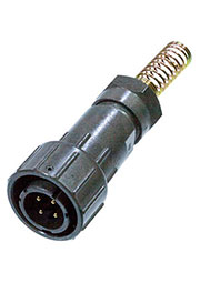 FQ18-4TJ-8, Кабельная вилка круглая 4 контакта