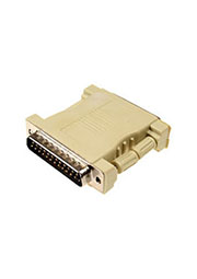 XYA013-A (DB25M/DB25F), переходник D-SUB литой корпус pin-to-pin