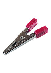 16-0004 красный, зажим крокодил 52мм 5А