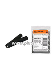 SQ0541-0016, Зажим "крокодил" ЗКИ 30А 75мм в изоляции черный (10шт)