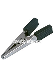 FD-1706 черный, Зажим "крокодил" 5 А 55 мм