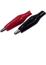 SQ0541-0017, Зажим крокодил 3А 40мм в изоляции красный/черный (5+5шт)