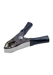 16-0012, зажим крокодил 50мм 10А черный