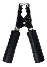 3-471 черный, зажим крокодил 120ММ 200А черный