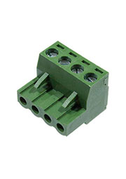 MC100-508-04P, клеммник на провод шаг 5.08мм 4 контакта