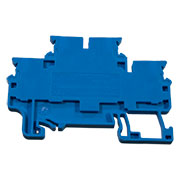 CPDL2.5BU, 2.5mm  DBL LVL PUSH IN SPRNG CLMP