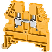 AVK2,5 (желтый), 304123RP Клеммник на DIN-рейку 2,5мм.кв.