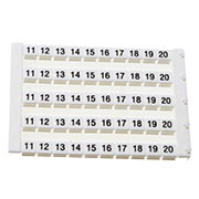 DY5 (11...20), 505021 Горизонтальная маркировка (11...20) 1 пластина - 50 шт.