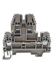 PIK2,5 RD (серый), 325249 Клеммник 2-х ярусный, 2,5 мм.кв