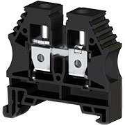 AVK10 (черный), 304155RP Клеммник на DIN-рейку 10мм.кв.
