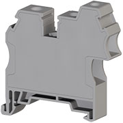 AVK10 RD4 (серый), 304289 Клеммник 3-х выводной, 2x10мм.кв 1x4 мм.кв.